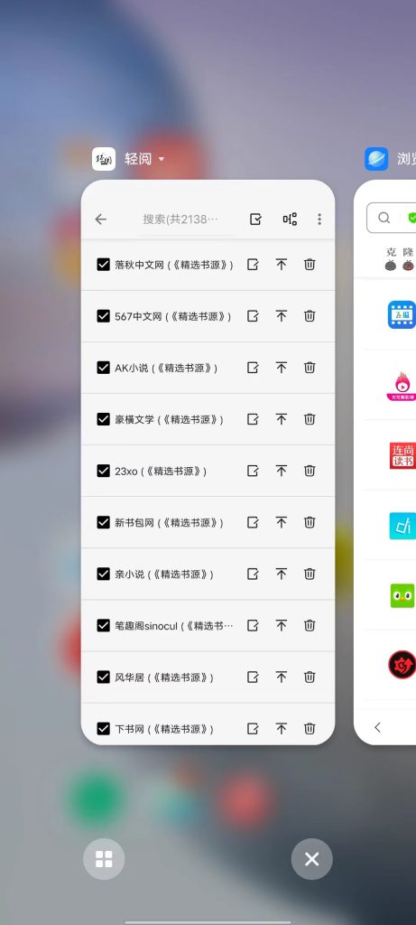 轻阅 v10073 修改版 (内容丰富的小说阅读软件)